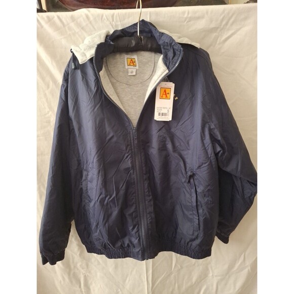 A + BY SAI Mens Navy Water Repelent Jacket Size S (1436) - Picture 6 of 14
